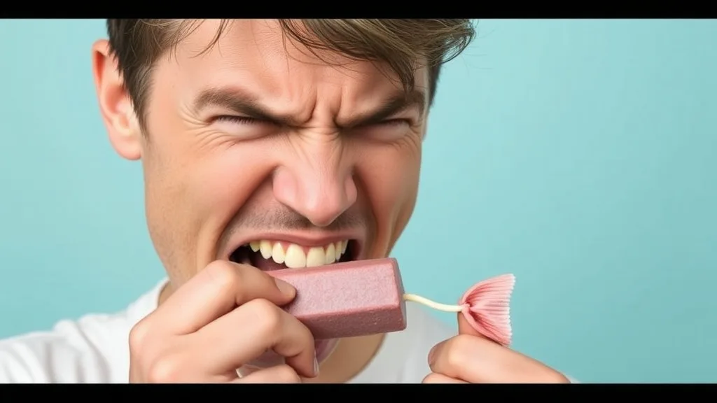 Dream symbol: candy-like pieces: scenarios: Dream of Candy-Like Pieces Being Too Hard to Chew