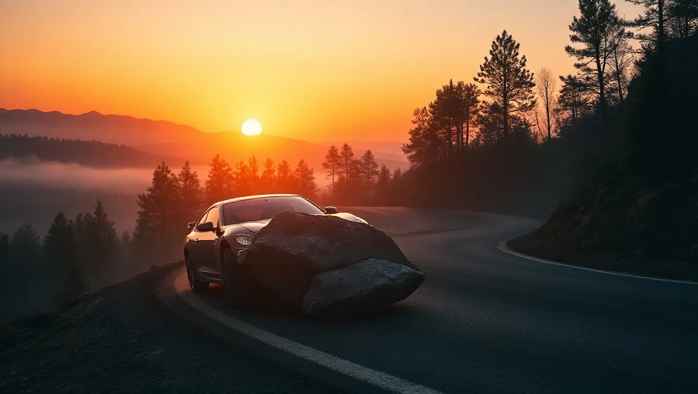 Dream symbol: car bumping into a rock: intro