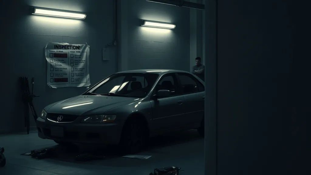 Dream symbol: car check: scenarios: Dream about Failing a Car Check