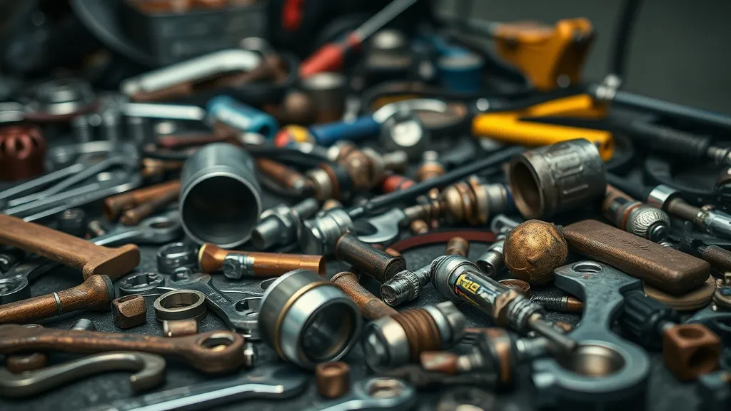 Dream symbol: car mechanic: scenarios: Dreaming of a car mechanic's tools and parts