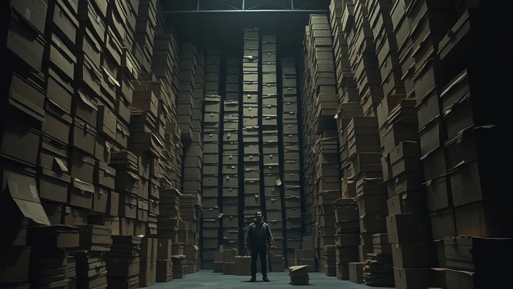 Dream symbol: cardboard boxes: scenarios: Dream of Cardboard Boxes in a Warehouse