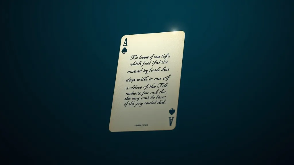 Cards with Words in Dreams: Unlocking the Message