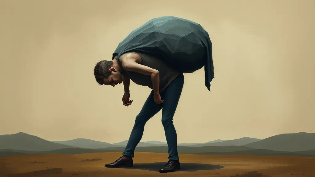 Dream symbol: back carrying: symbolism: The Weight of Emotional Baggage