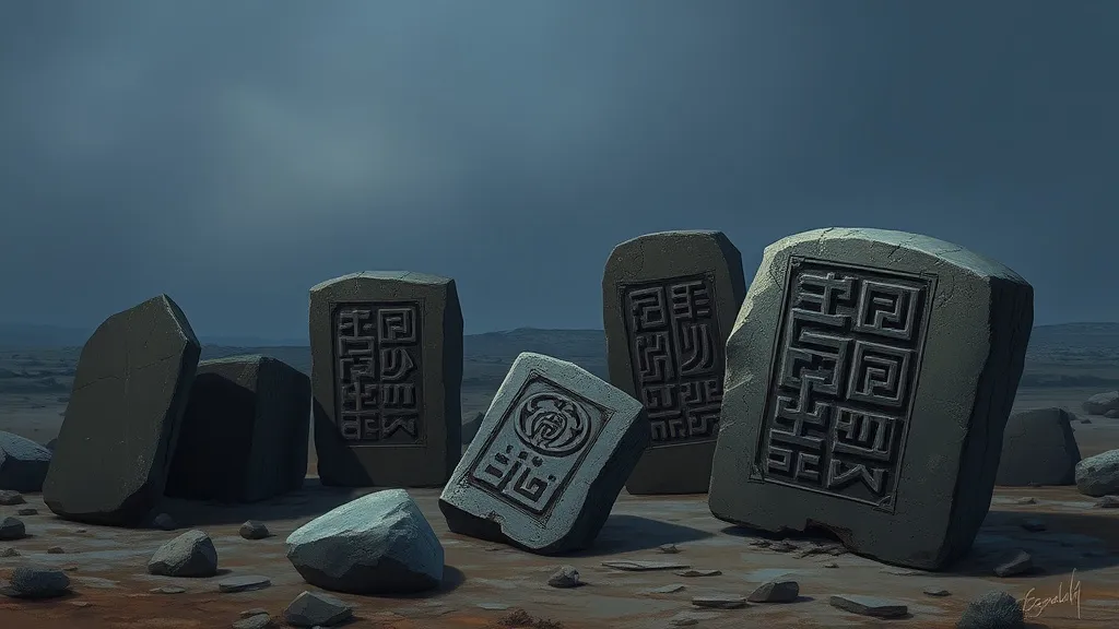 Dream symbol: carved stones: symbolism: Immovable Obstacles and Challenges