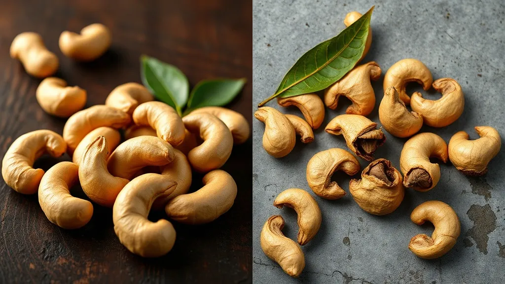 Dream symbol: cashew nut: scenarios: Dreaming of Cashew Nuts and Health