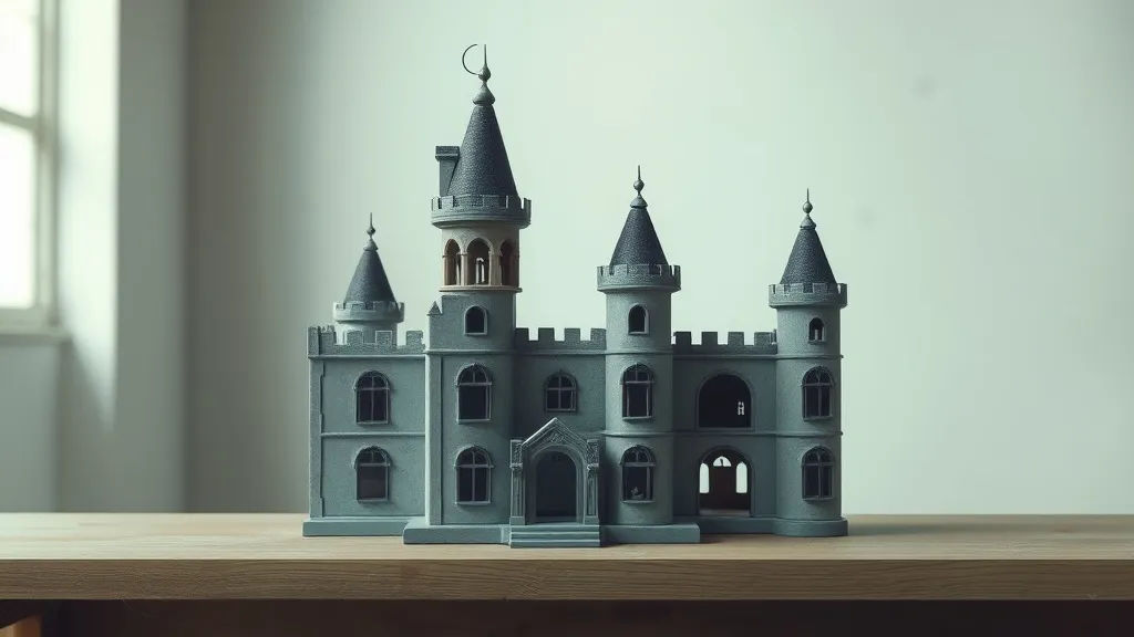 Dream symbol: castle dollhouse: scenarios: Dream about an Empty Castle Dollhouse