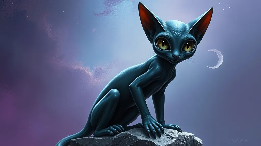 Dream symbol: cat-like aliens: intro
