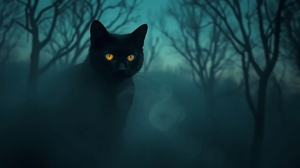 Dream symbol: cat spooky: symbolism: Representation of Inner Shadows and Anxieties
