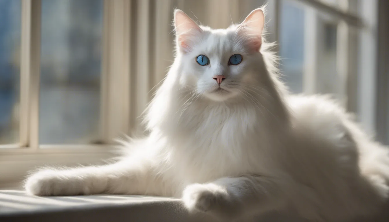 Dream symbol: cats: scenarios: Dream of a Turkish Angora Cat