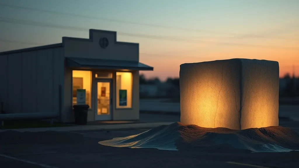 Dream symbol: cement next to a store: symbolism: Building a Strong Reputation