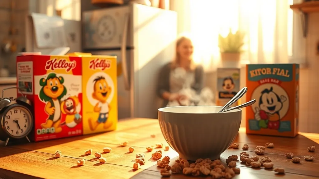 Dream symbol: cereal boxes: symbolism: Nostalgia and Childhood Memories