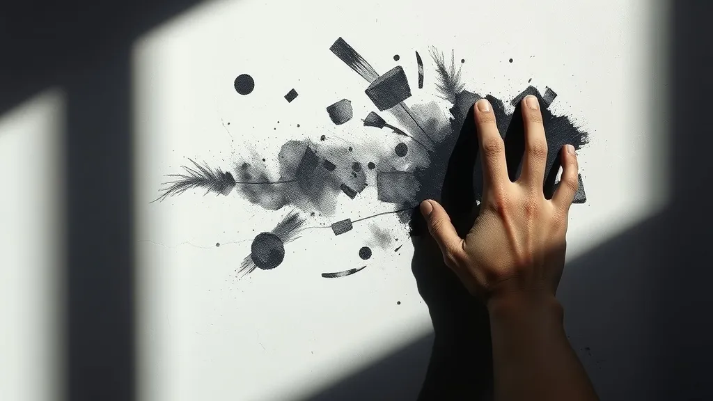 Dream symbol: charcoal stains: symbolism: Loss of Control and Powerlessness