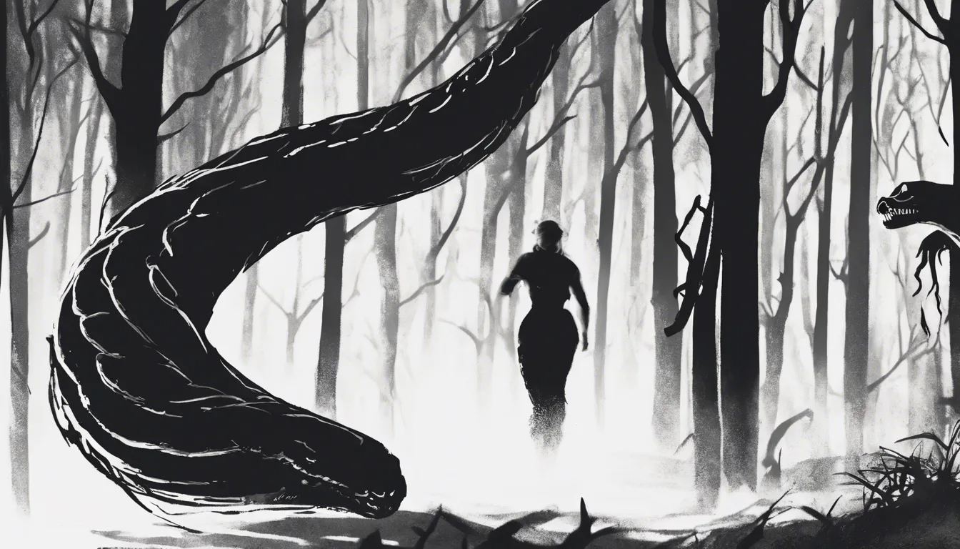 Dream symbol: being chased by a snake: scenarios: Dream of Being Chased by a Snake in the Dark