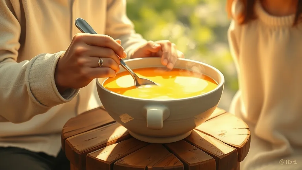 Dream symbol: chicken broth: scenarios: Dream about sharing chicken broth with others