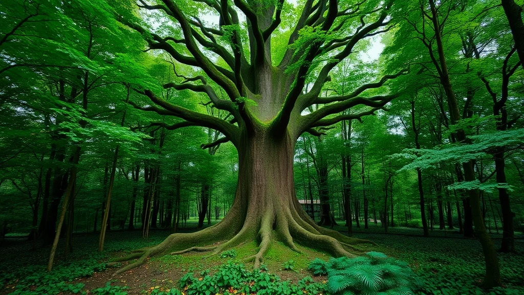 Dream symbol: childhood tree: symbolism: Connection to Nature and the Environment