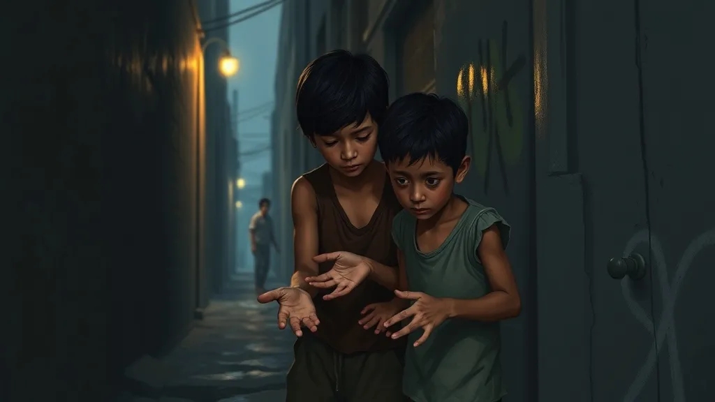 Dream symbol: children begging for money: scenarios: Encountering Children Begging for Money in a Dream: Financial Anxiety and Uncertainty
