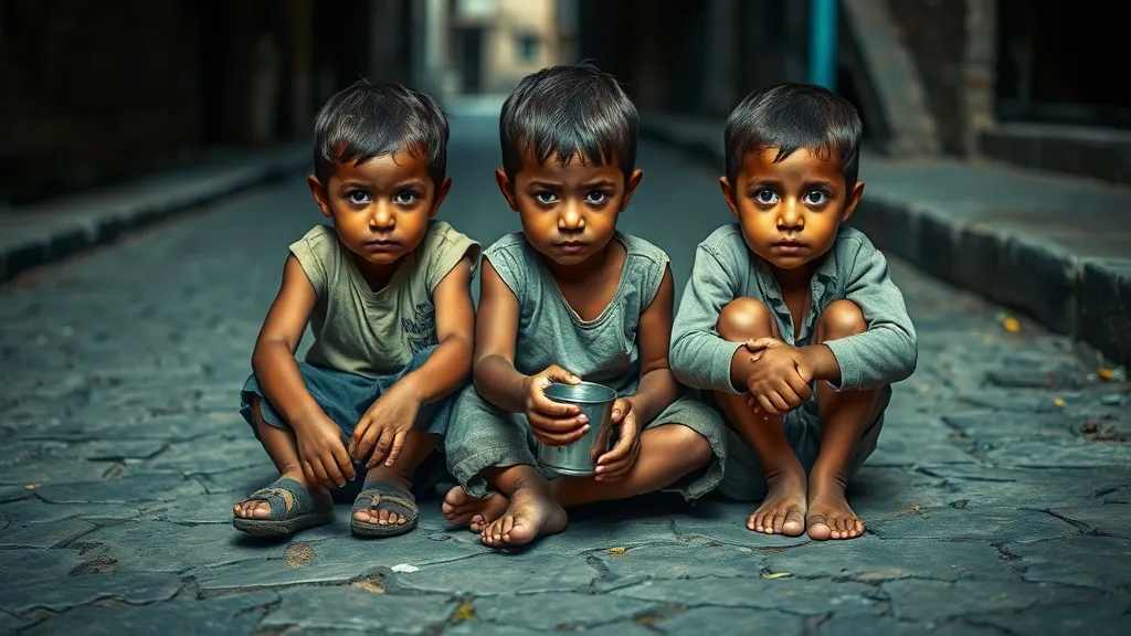 Dream symbol: children begging for money: symbolism: Unfulfilled Potential and Lost Opportunities