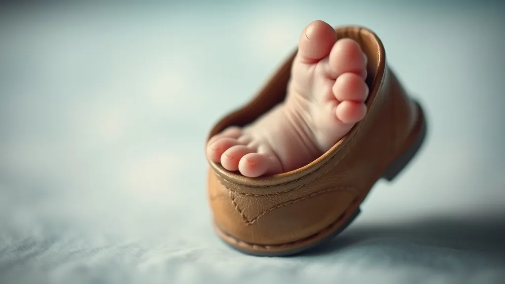 Dream symbol: child's foot: scenarios: Dreaming of a Child's Foot in a Shoe