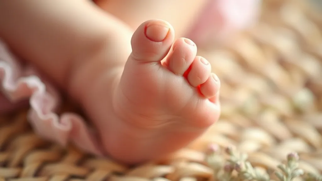 Dream symbol: child's foot: symbolism: Innocence and New Beginnings