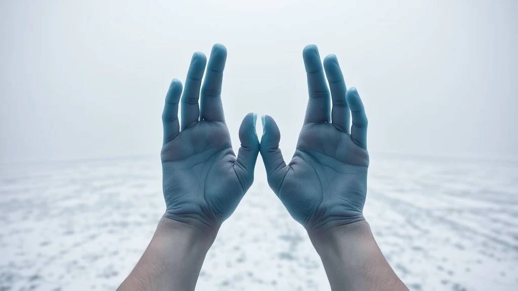 Dream symbol: cold hands: symbolism: Sign of Emotional Distance or Isolation
