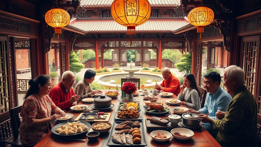 Dream symbol: chinese ancestral house: scenarios: Dream of Eating in a Chinese Ancestral House