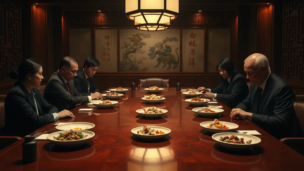 Dream symbol: chinese restaurant: scenarios: Dream of a Business Meeting in a Chinese Restaurant