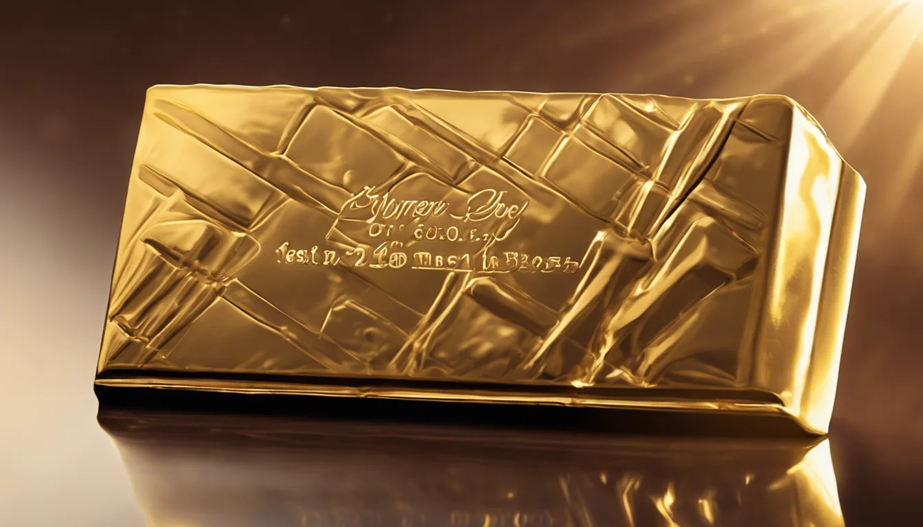 Dream symbol: gold wrapped chocolate bar: intro
