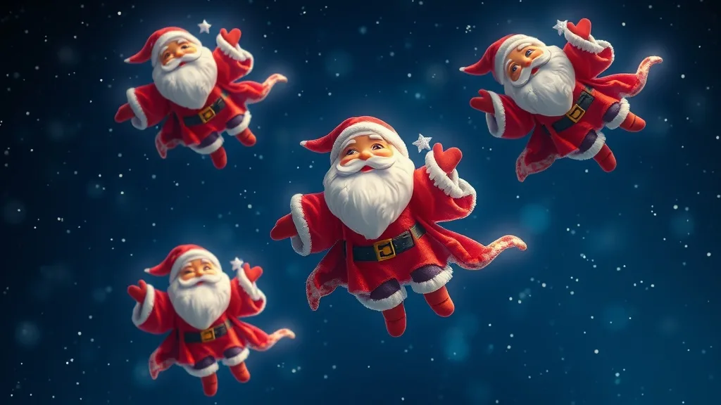 Dream symbol: christmas decoration: scenarios: Dream of Christmas Santas