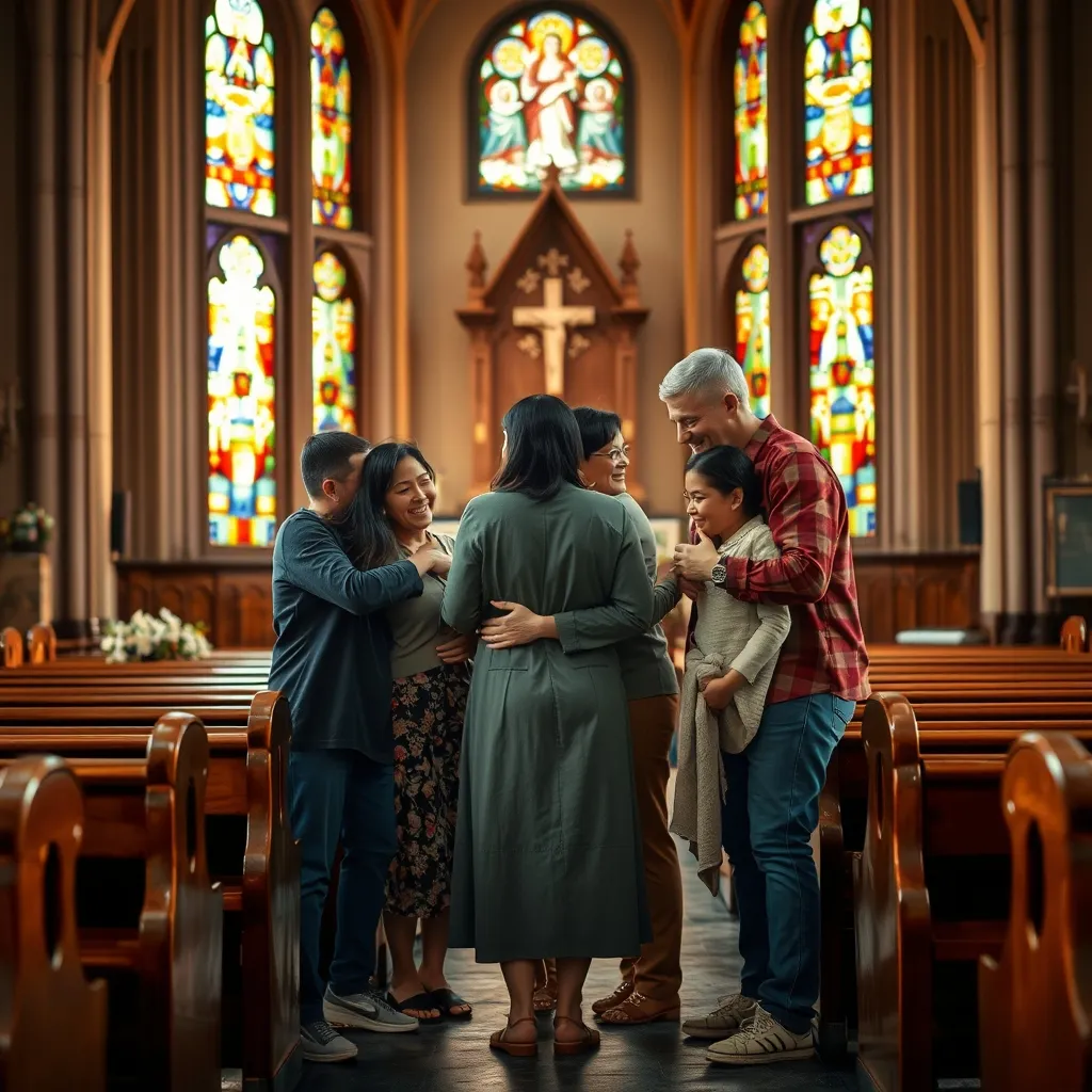 Dream symbol: church family: symbolism: Symbolism of Nurturing and Protection in a Sacred Space Dream symbol: church family: symbolism: Symbolism of Nurturing and Protection in a Sacred Space