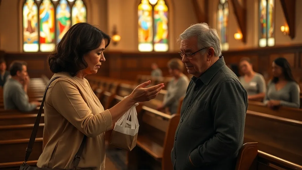 Dream symbol: church member: scenarios: Dream of Helping a Church Member in Need