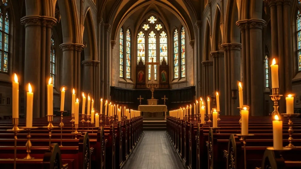 Church with Candles in Dream Meaning and Interpretation
