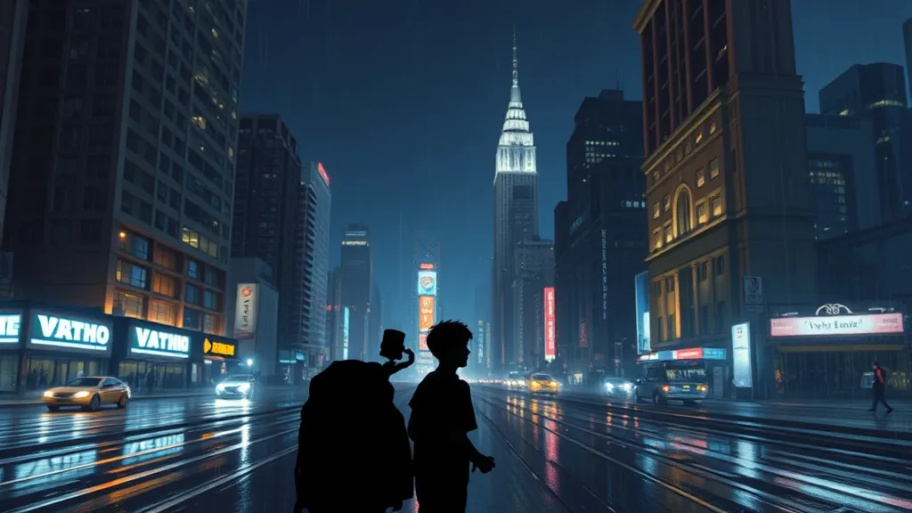 Dream symbol: city at night: demographics: Students Facing Urban Challenges at Night