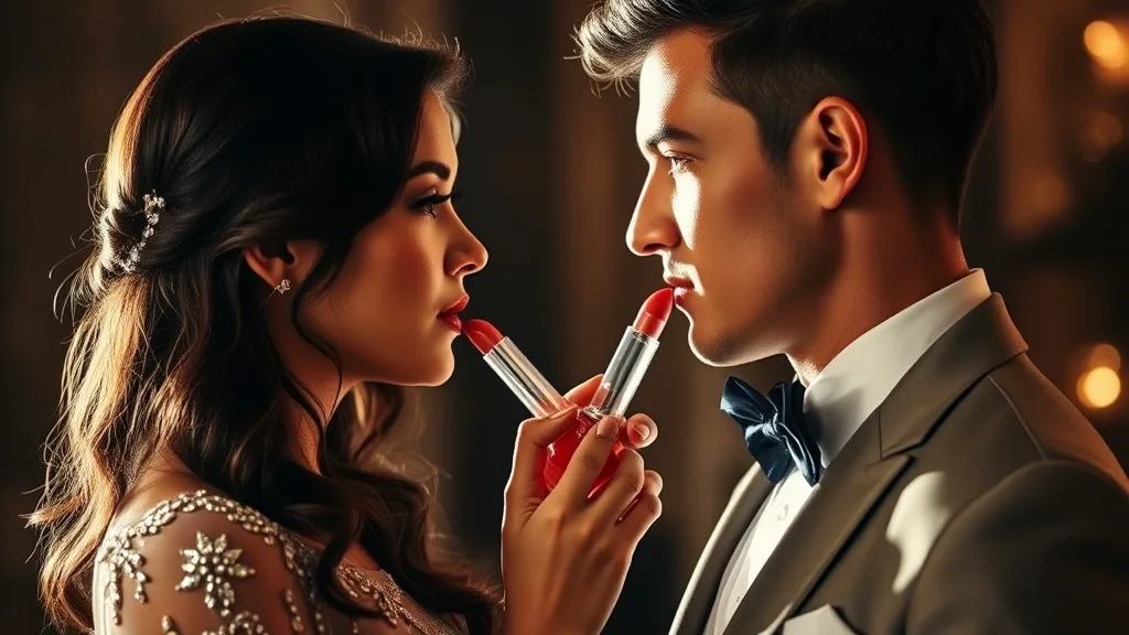 Dream symbol: clear lipstick: scenarios: Dream of Wearing Clear Lipstick on a Special Occasion with Someone Else