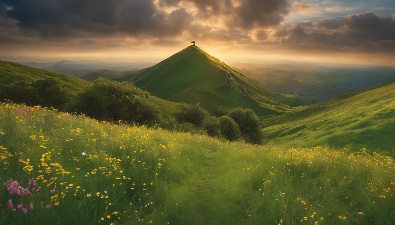Climbing a Steep Green Hill in Your Dream: A Quest for Growth and Success