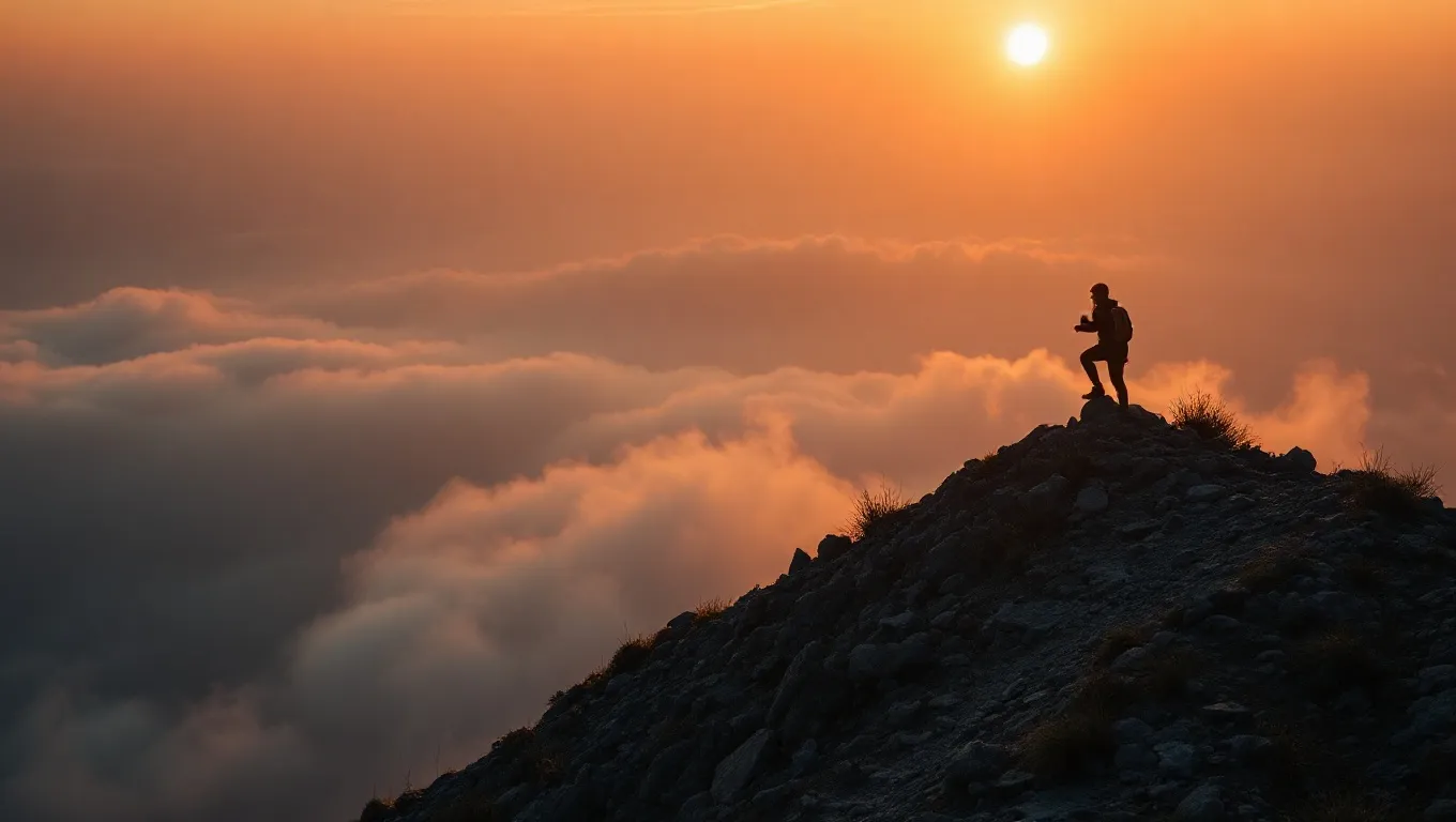 Dream symbol: climbing the land: symbolism: Facing and Conquering Inner Fears and Doubts