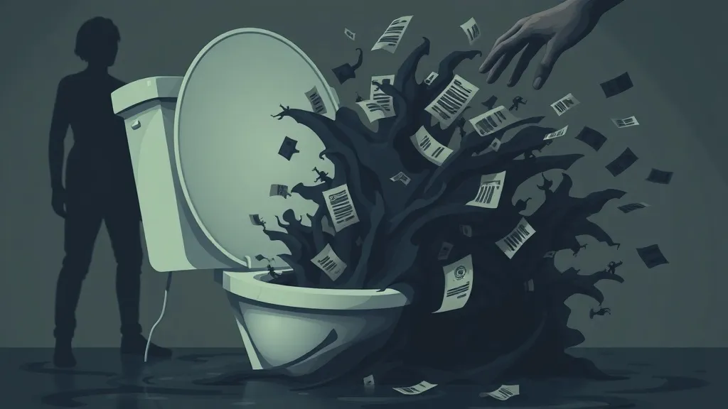 Dream symbol: clogged toilet: demographics: People with Financial Worries