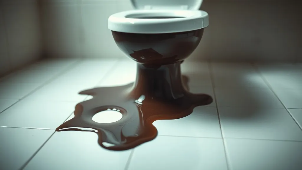 Dream symbol: clogged toilet: scenarios: Dream of a Toilet Overflowing