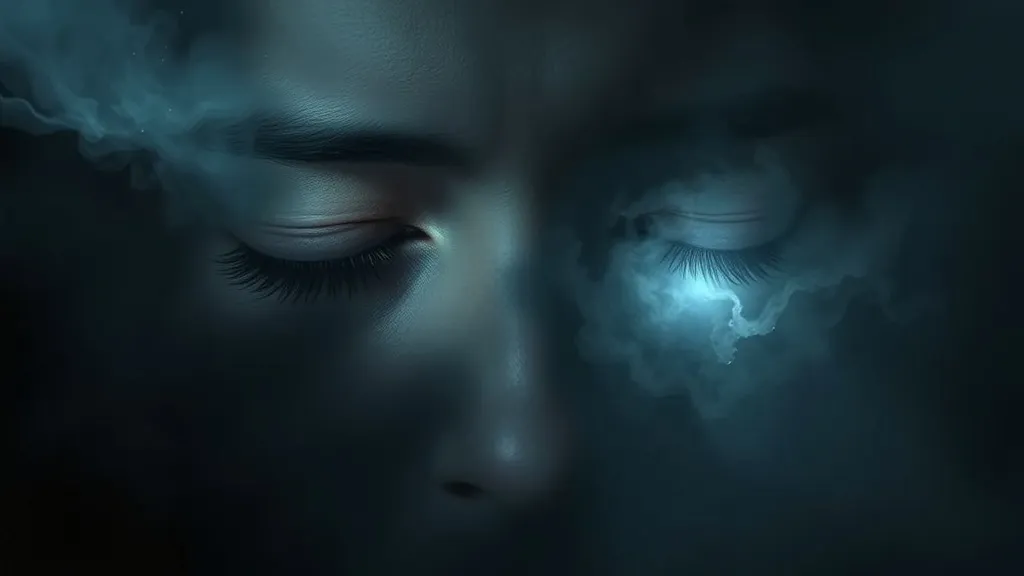 Dream symbol: closed eye: symbolism: Ignoring Reality or Avoiding Truth
