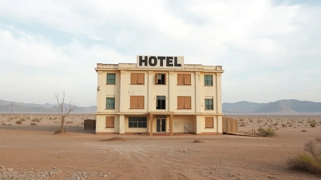 Dream symbol: closed hotel: symbolism: Barriers and Obstacles