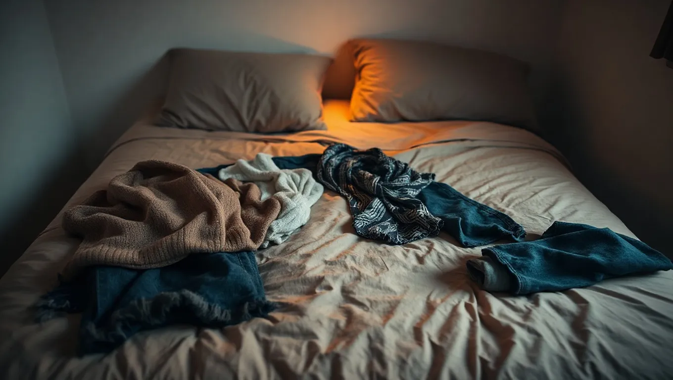 Dream symbol: clothes on bed: intro Dream symbol: clothes on bed: intro