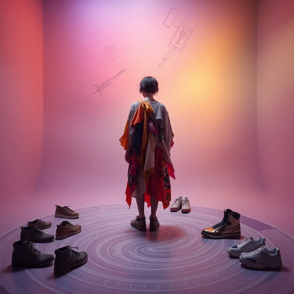 Dream symbol: clothes and shoes: demographics: Artists and Creatives Dreaming of Clothing and Footwear Dream symbol: clothes and shoes: demographics: Artists and Creatives Dreaming of Clothing and Footwear