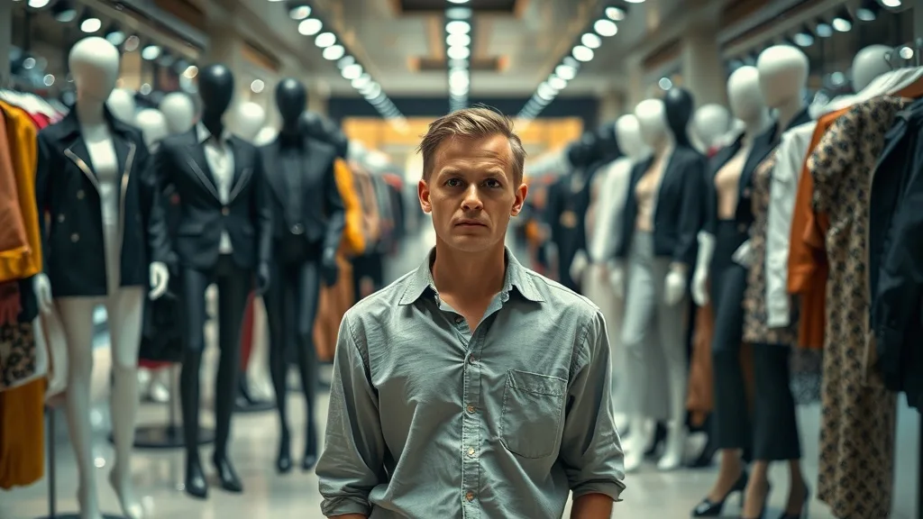 Dream symbol: clothes display: demographics: Individuals Struggling with Materialism or Consumerism