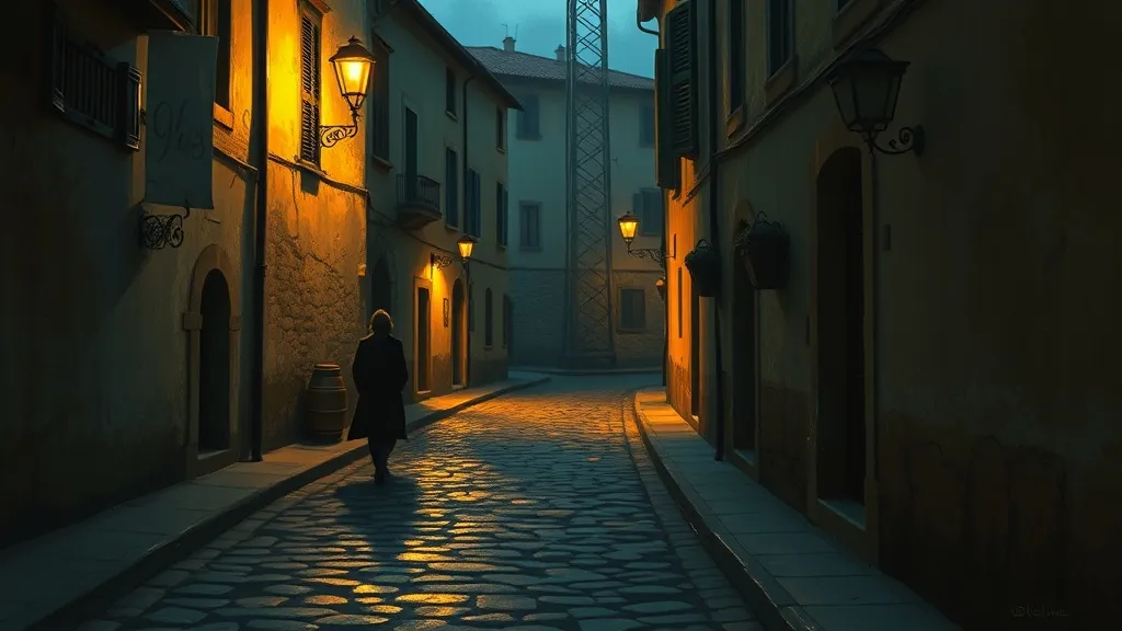 Dream symbol: cobblestone streets: scenarios: Dream of a Cobblestone Street in a Foreign Country