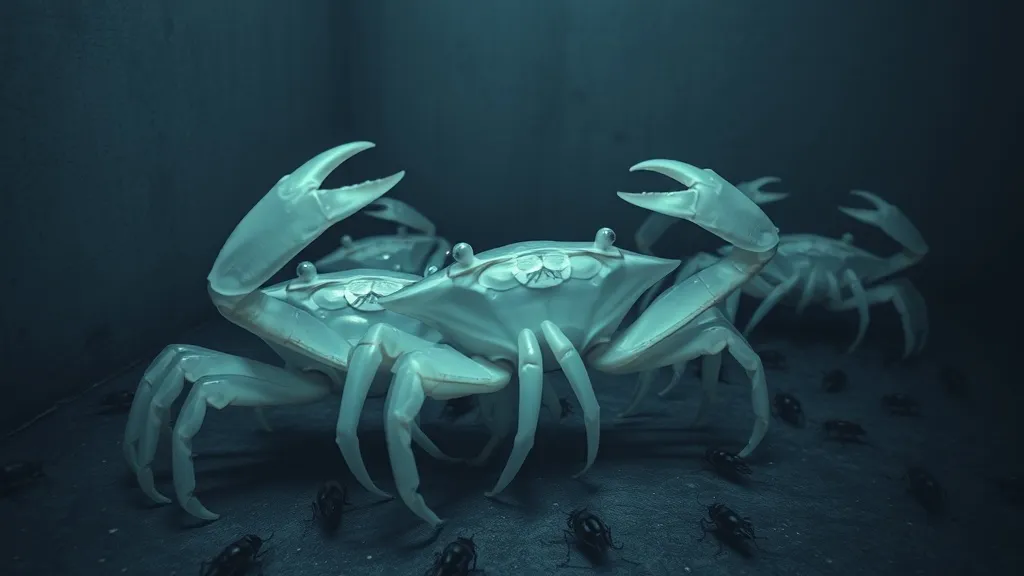 Dream symbol: cockroaches and white crabs: scenarios: Dreaming of Cockroaches and White Crabs and Feeling Fear