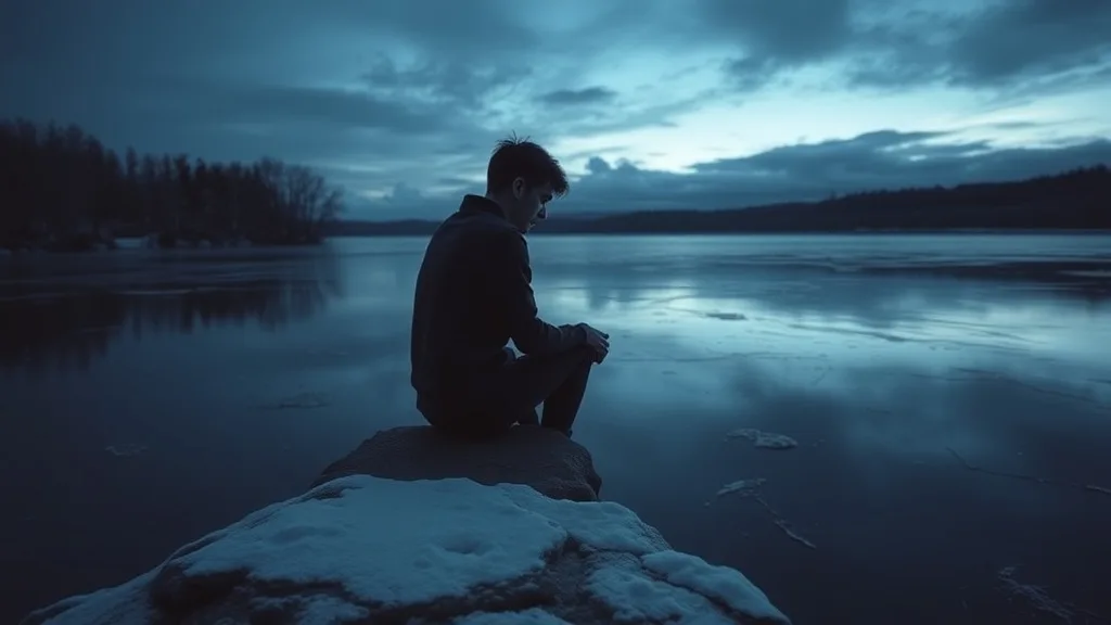 Dream symbol: cold black water: symbolism: Unresolved Grief or Trauma