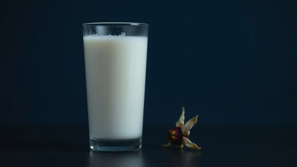 Dream symbol: cold milk: symbolism: Missed Opportunities or Unfulfilled Potential
