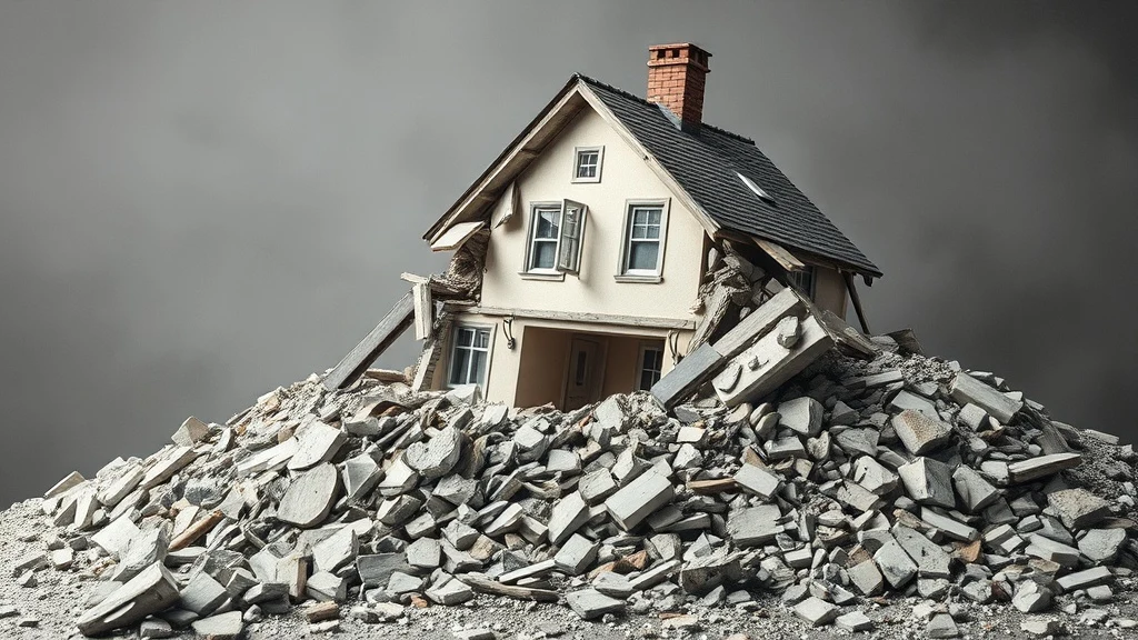 Dream symbol: collapsed room: scenarios: Dream of house imploding