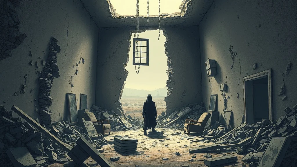Dream symbol: collapsed room: symbolism: Existential Crisis and Loss of Identity