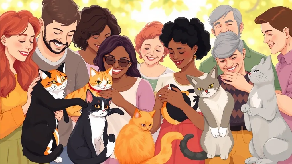 Dream symbol: colored cat: demographics: Animal Enthusiasts