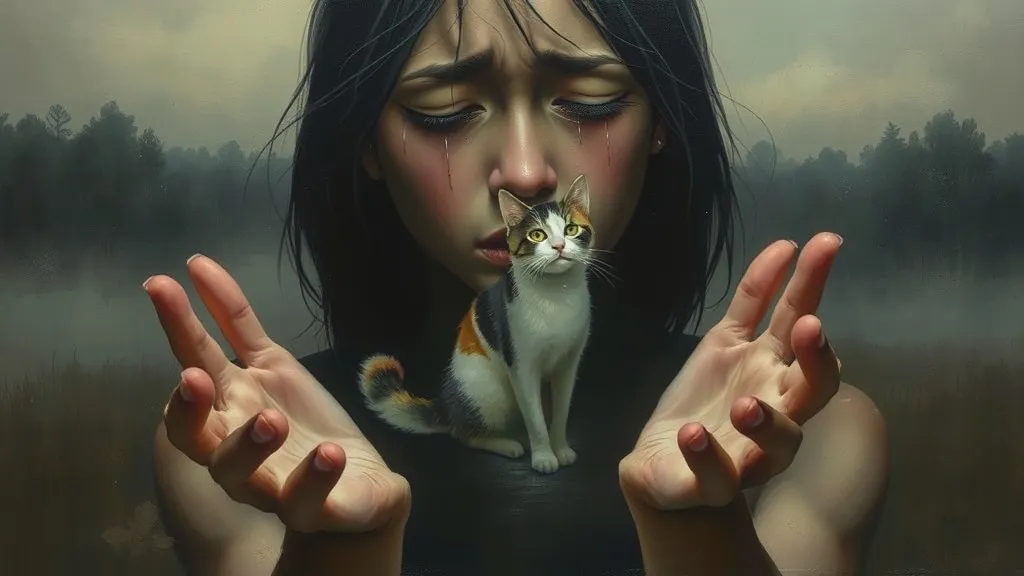 Dream symbol: colored cat: scenarios: Dream About Losing a Colored Cat